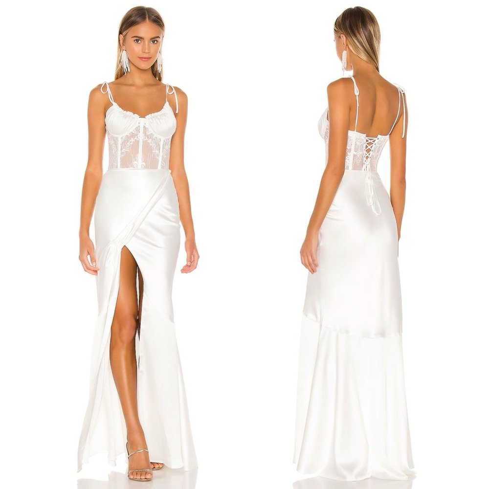 V. Chapman Calla Lily Two Piece Skirt Set White NEW with tags - Picture 2 of 14